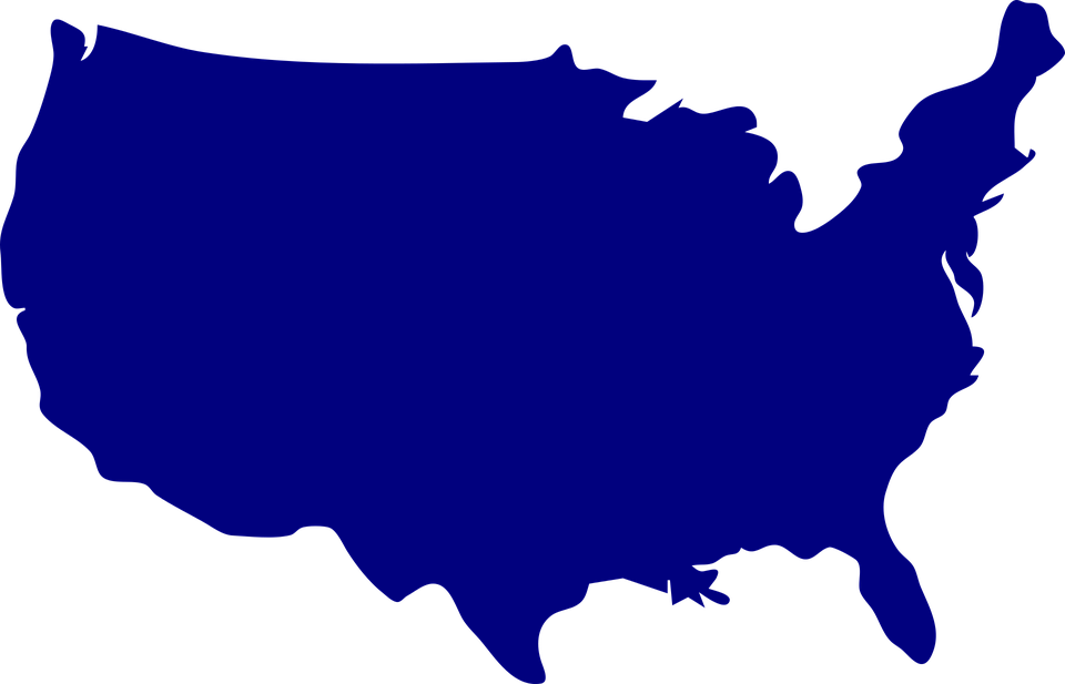 Usa Map United States Russia Vector Graphic   HD Free Download