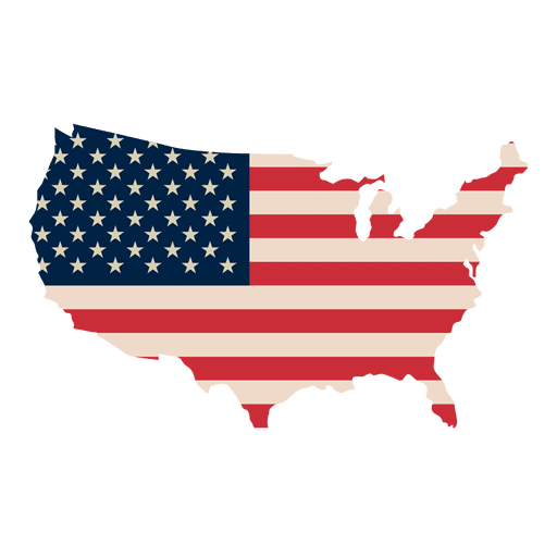 Usa Map Usa Flag Print Map Transparent PNG Svg Vector  HD Free Download