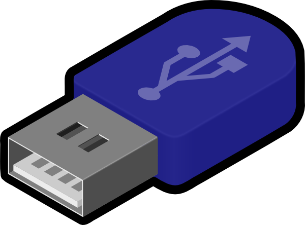 Usb Drive Icon Clip Art Clkerm Vector Clip Art  HD Free Download