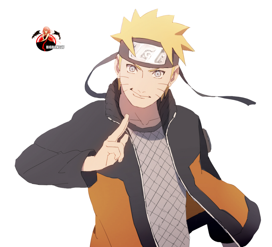 Uzumaki Naruto Naruto Render PNG Bigbang  HD Free Download