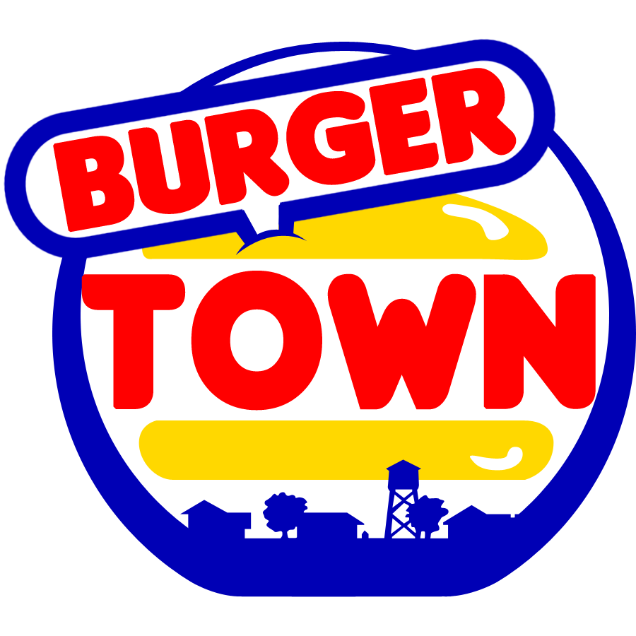 Vector Burger Town PNG Logo Images  HD Free Download