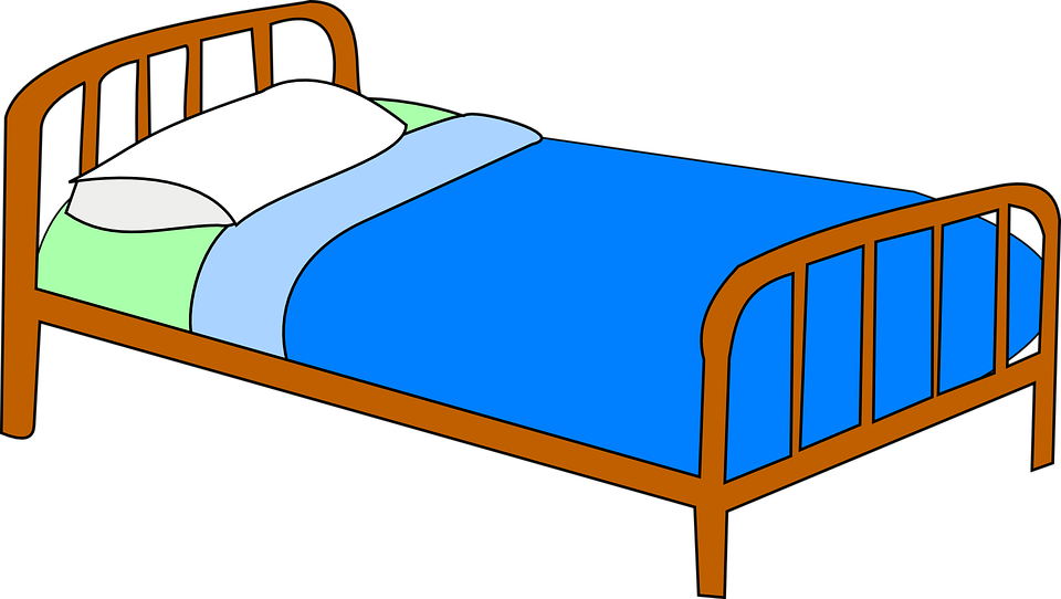 Vector Graphic Bed Hospital Medical Health  HD Free Download