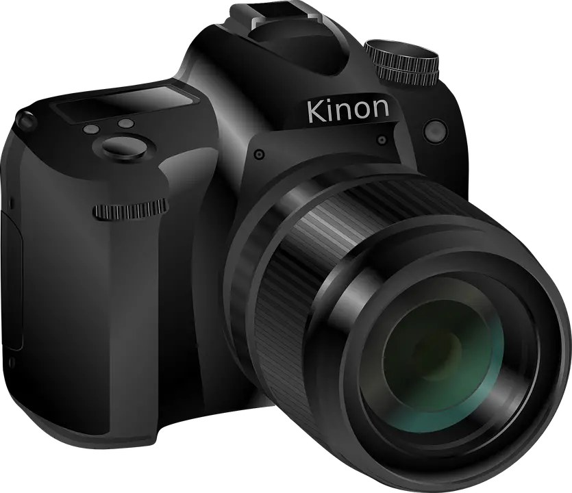 Vector Graphic Camera Photography Lens Kinon HD Free Download