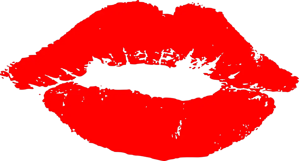 Vector Graphic Kiss Kissing Lips Image  HD Free Download