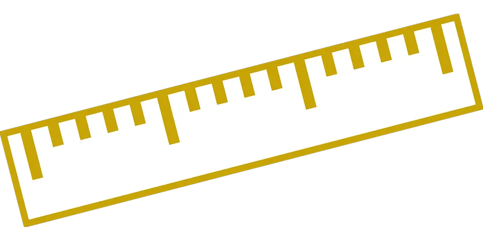 Vector Graphic Ruler Geometry Measuring Inches HD Free Download