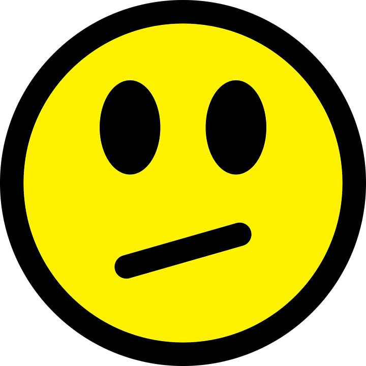 Vector Graphic Smiley Emoticon Undecided Unsure  HD Free Download