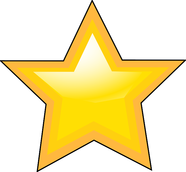 Vector Graphic Star Shape Geometry Symbol  HD Free Download