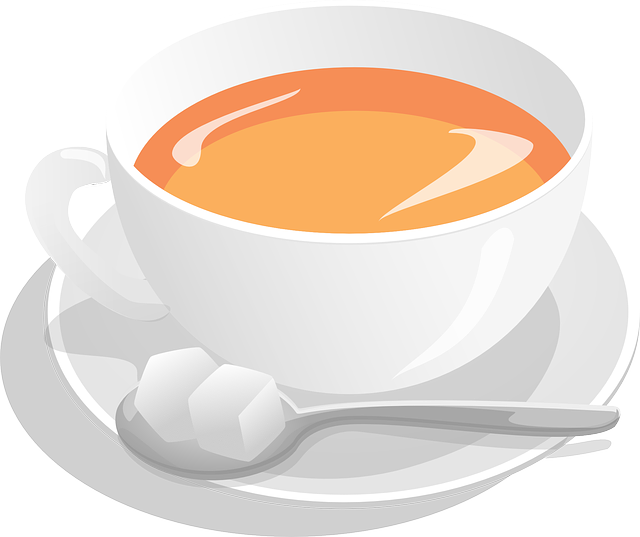 Vector Graphic Tea Cup Sugar Spoon Hot  HD Free Download