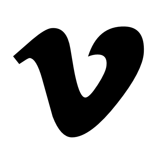Vimeo Icon Black PNG Logo  HD Free Download