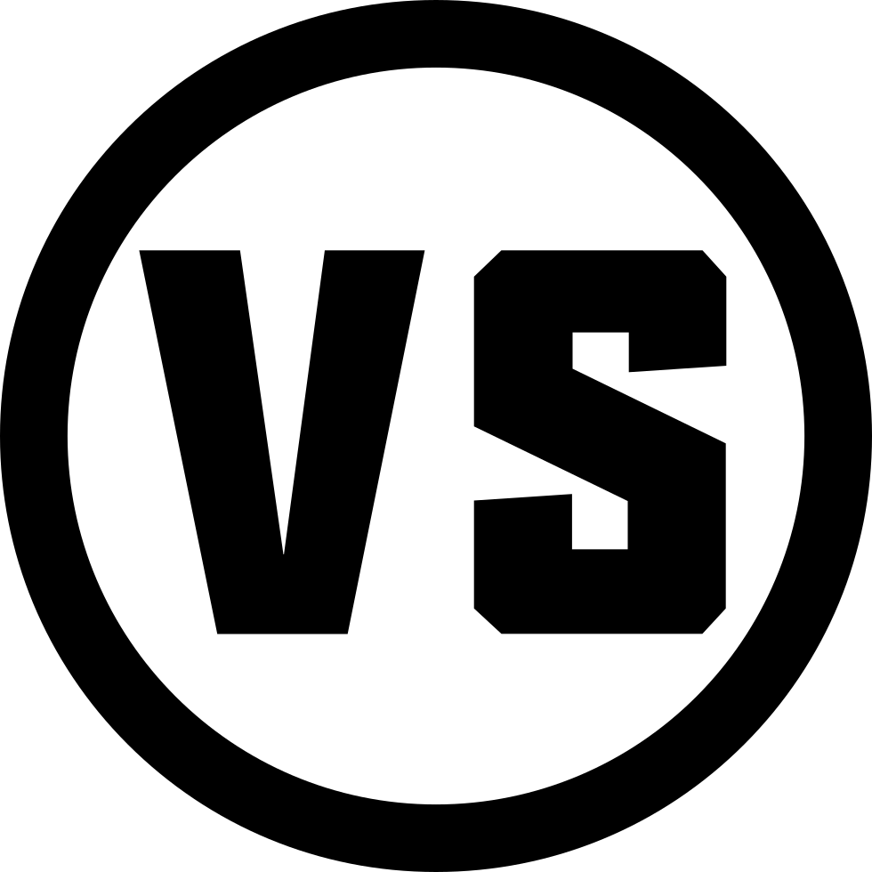 Vs Icon Black  HD Free Download