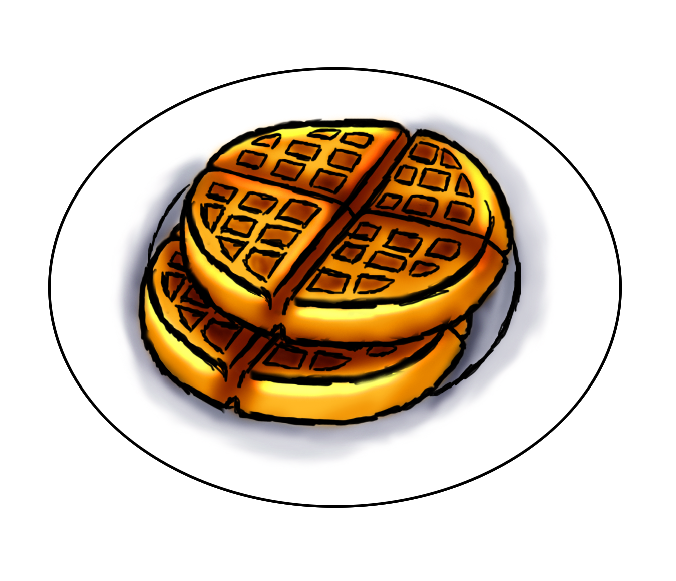 Waffle Clipart Transparent Waffle New Vitruvian  HD Free Download