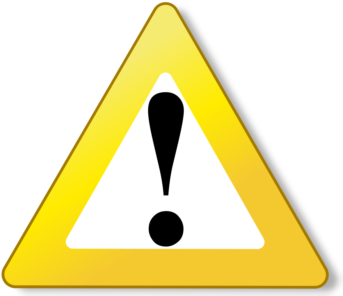 Warning Sign File Ambox Warning Yellow Picture  HD Free Download