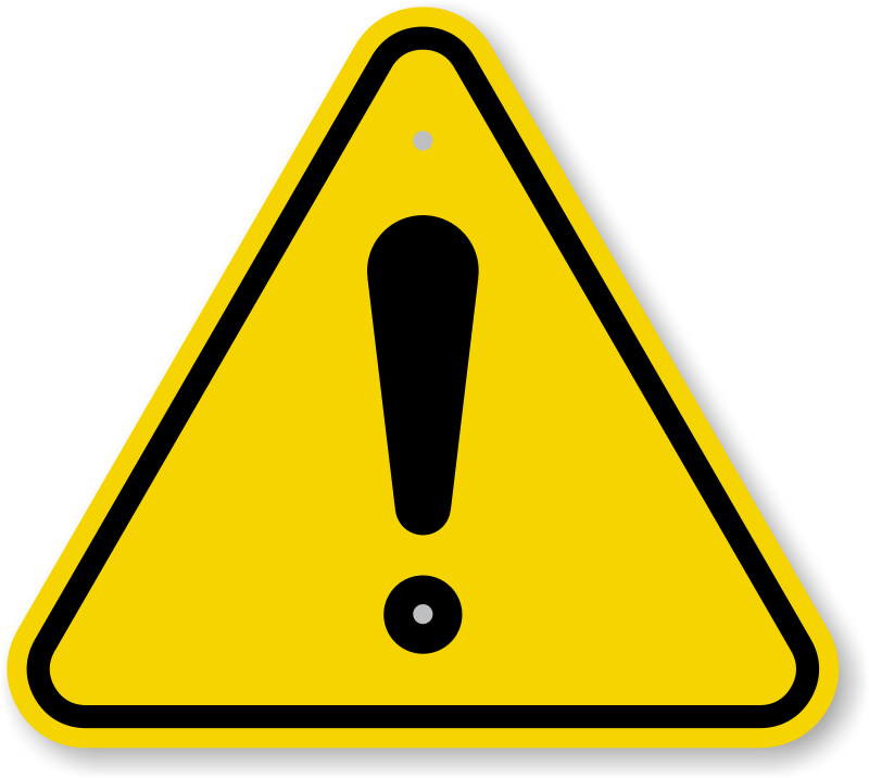 Warning Sign Iso General Danger Exclamation Sign Yellow Attention  HD Free Download