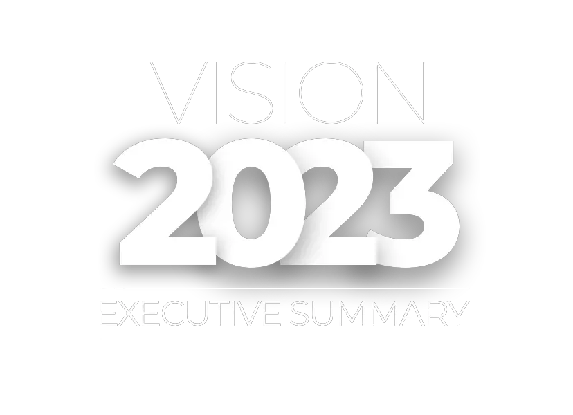 White 2023 Year Logo PNG HD Free Download