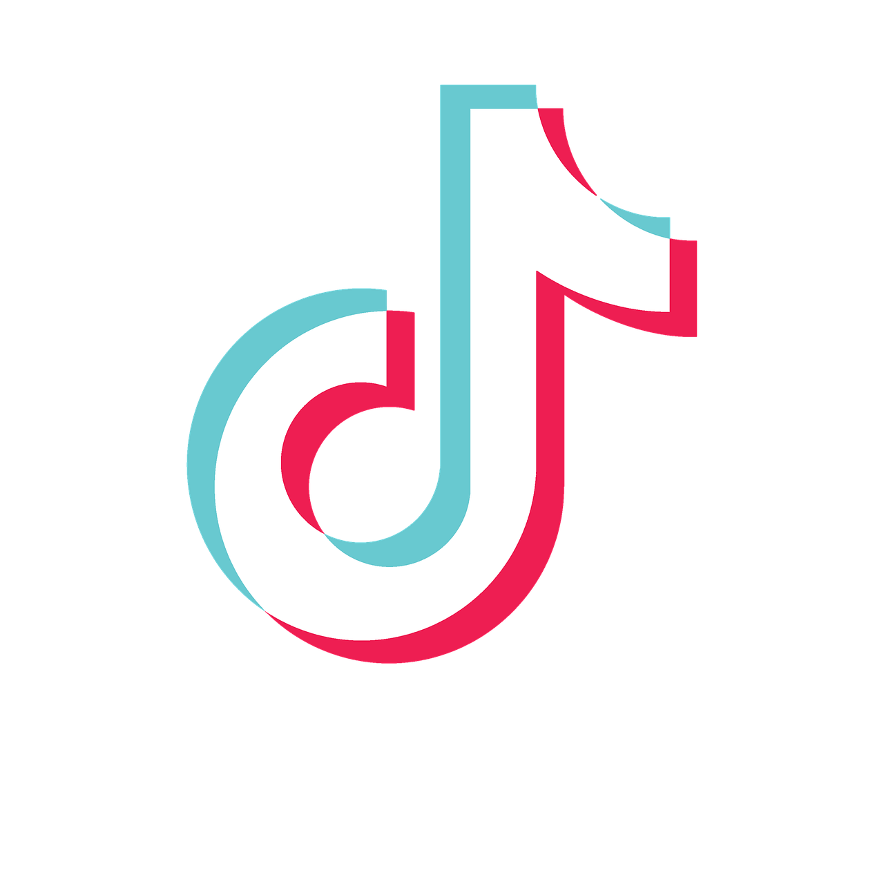 White Tiktok PNG Logo HD Free Download