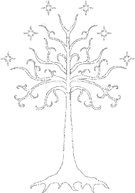White Tree And Lord Of The Rings PNG Logo  HD Free Download
