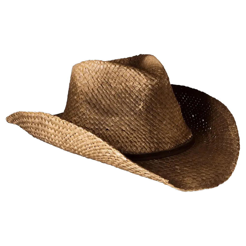 Wicker Weave Cowboy Hat Transparent HD Free Download