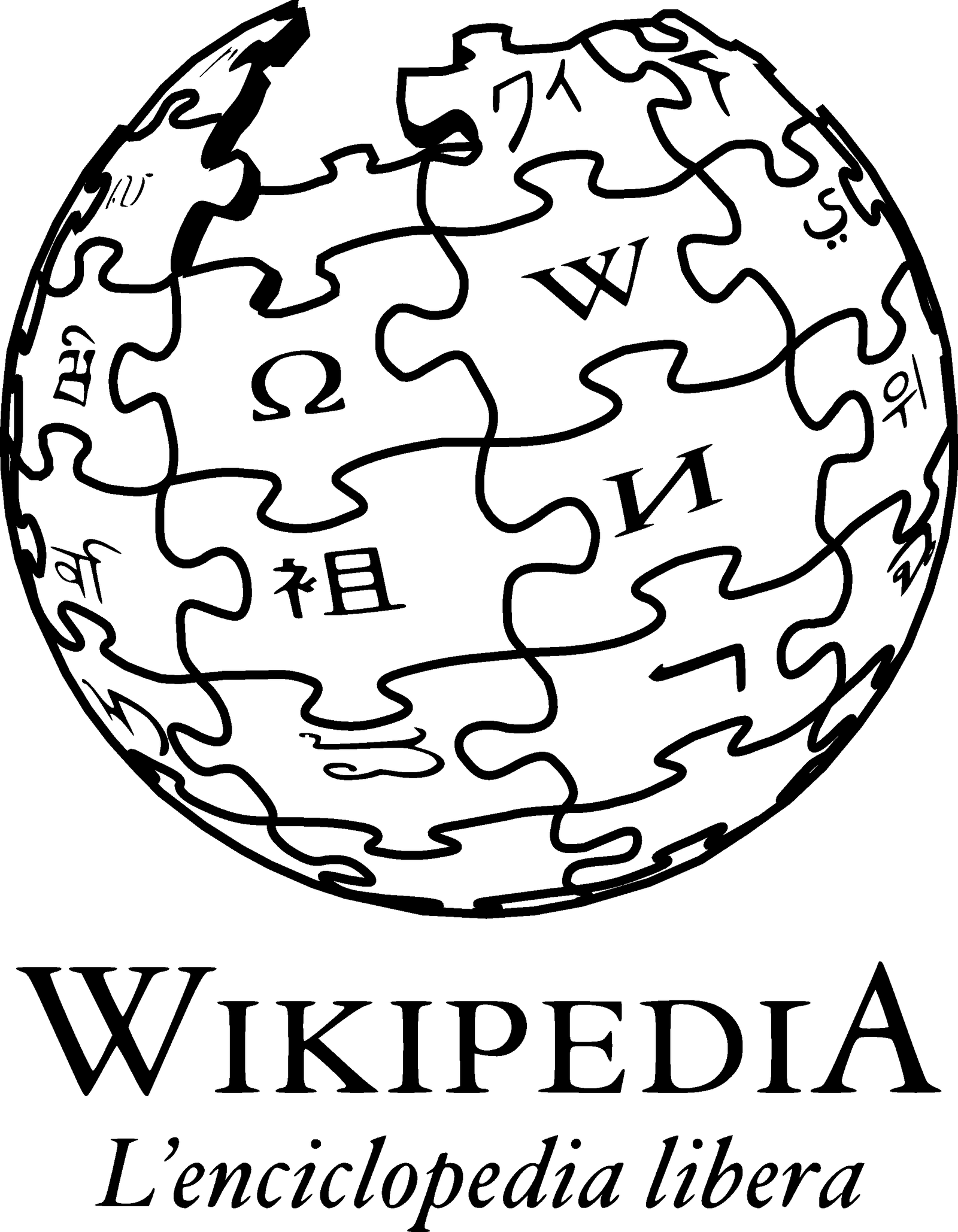 Wikipedia Lenciclopedia Libera Logo HD Free Download