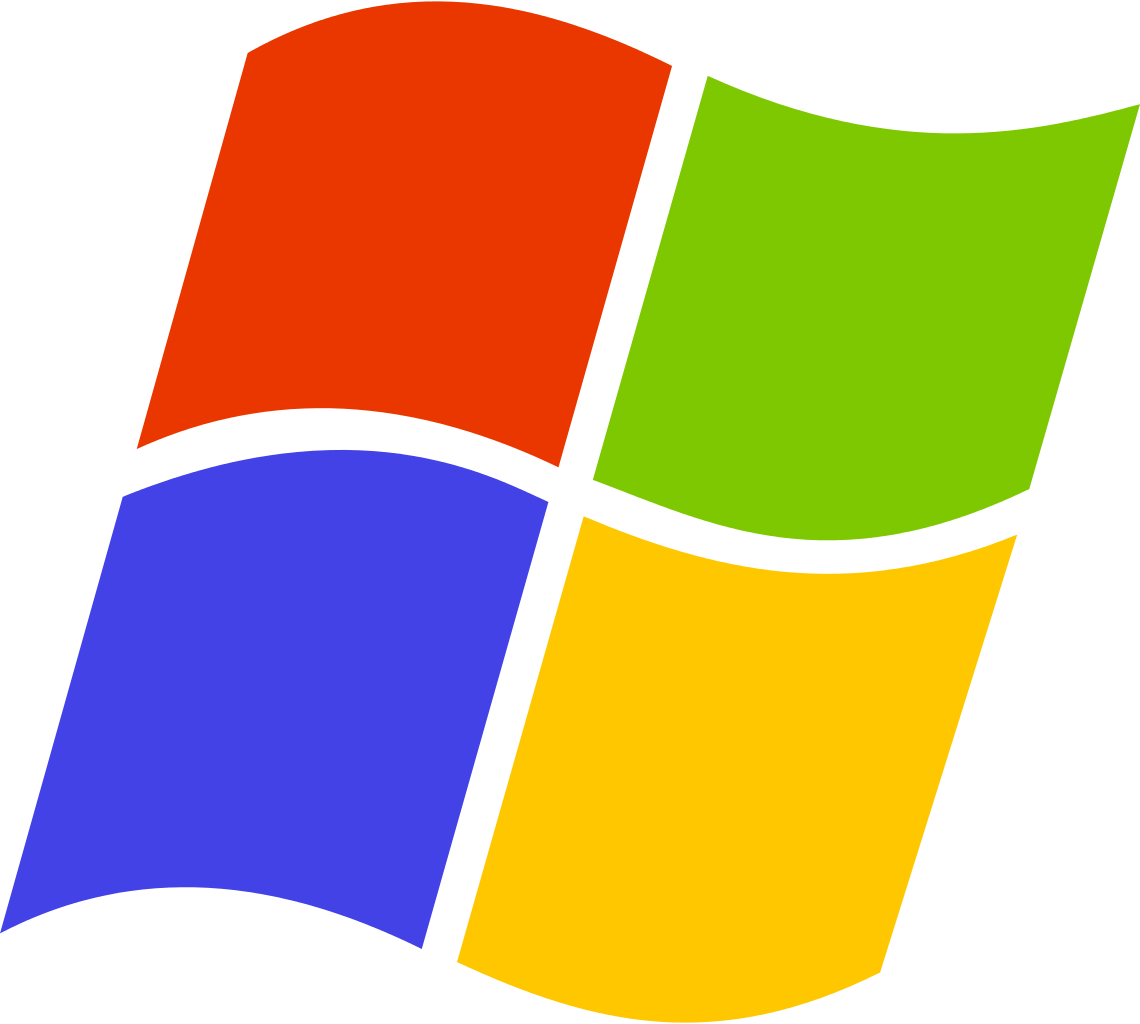 Logo Windows Four Window Colored Logo Old Style PNG HD Free Download