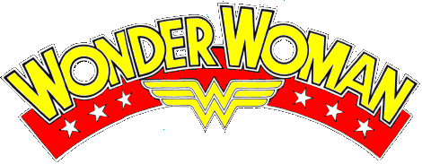 Yellow Wonder Woman Text Transparent Logo  HD Free Download