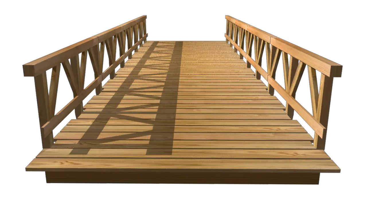 Wooden Bridge Fiveaxiomsinc Docean  HD Free Download