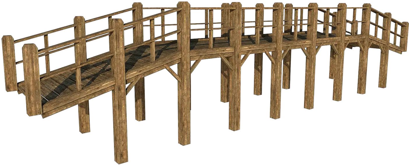 Wooden Bridge Pack Fumar Porros Deviantart HD Free Download
