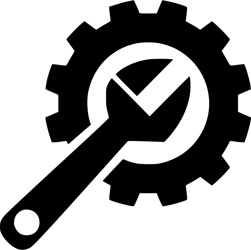 Wrench Logo PNG Gear Hard Repair Fix   HD Free Download