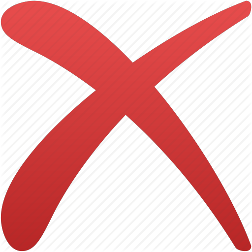 X Mark Logo Transparent Image PNG  HD Free Download