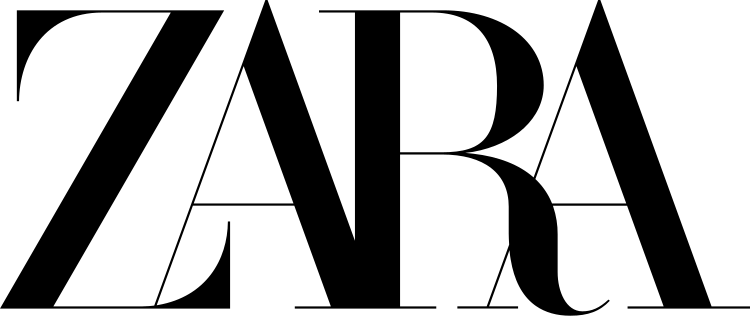 Zara Retailer Logo Black PNG Images  HD Free Download