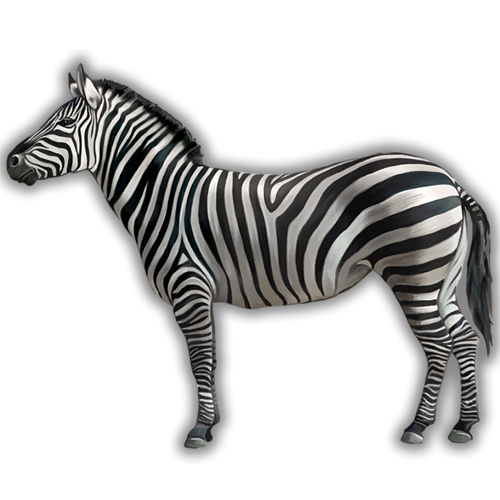 Zebra White With Black Stripes Black With White Stripes Sciencebobm  HD Free Download